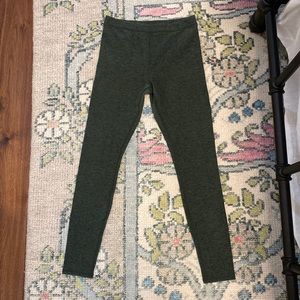 Heathered green, ALO leggings